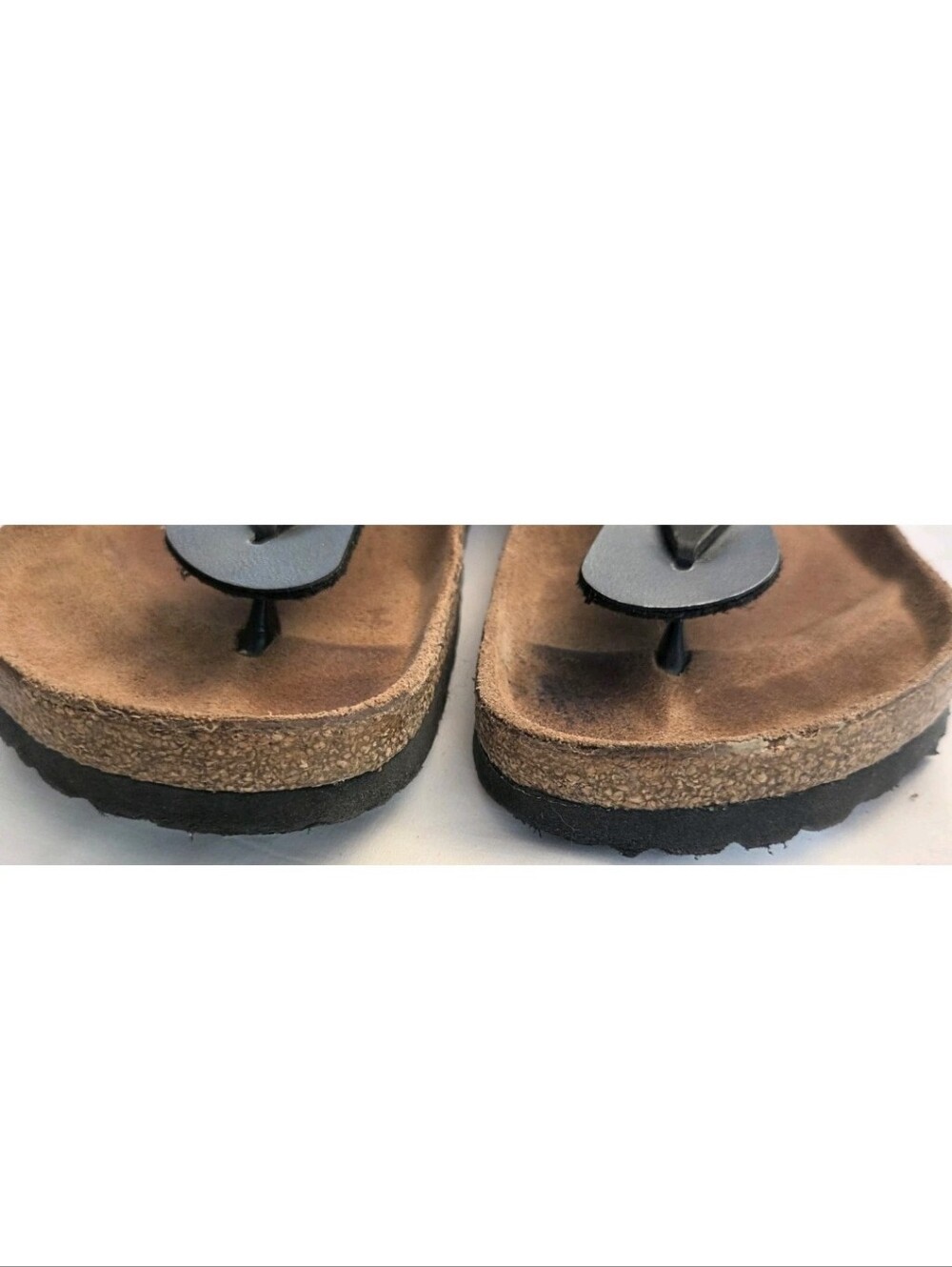 Birkenstock Gizah Thong Sandal Women’s Metallic Gray Shoes Size US 7-7.5/Euro 38 - Picture 11 of 11